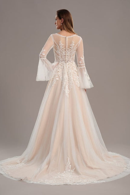 Robe Manche Longue Decollete - gallery 5
