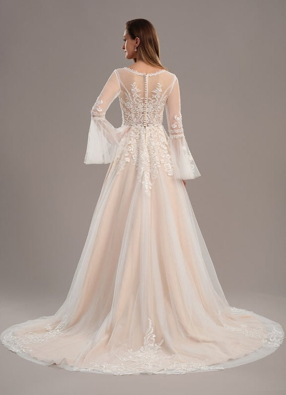 Robe Manche Longue Decollete - gallery 5