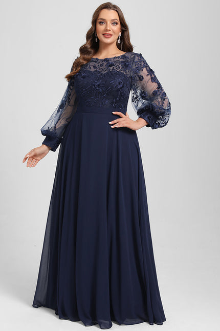 Robe Manche Longue Fluide Brodée - gallery 9