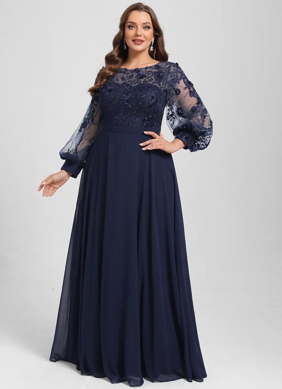 Robe Manche Longue Fluide Brodée - gallery 9