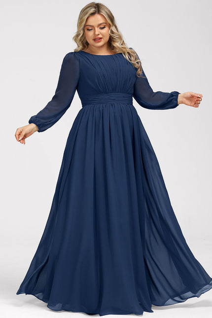Robe Longue Manche Longue Modanisa - gallery 8