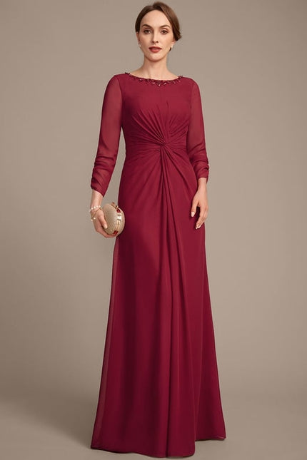 Robe Longue Manche Longue Moulante - gallery 4