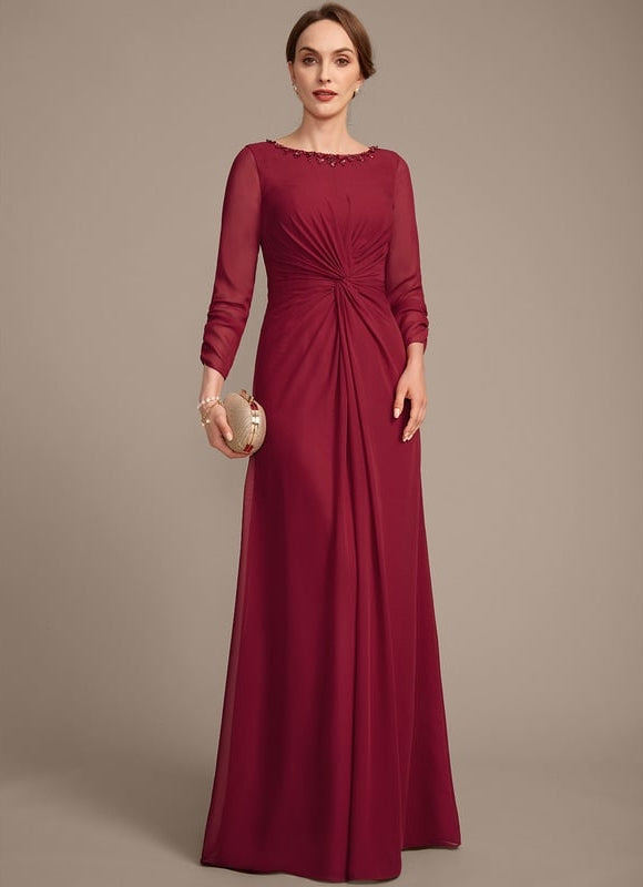 Robe Longue Manche Longue Moulante - gallery 4