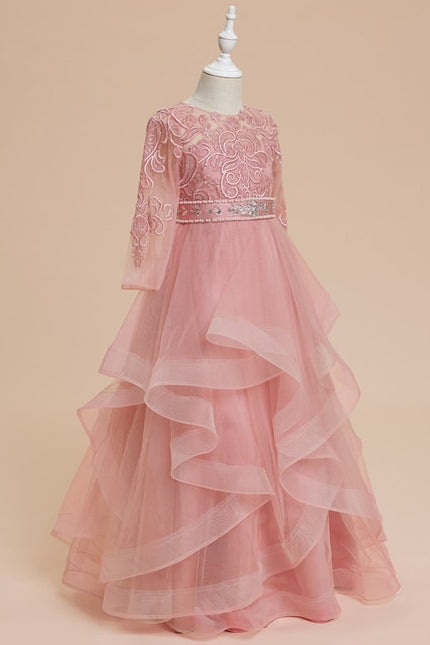 Robe Fille 6 Ans Manches Longues - gallery 1