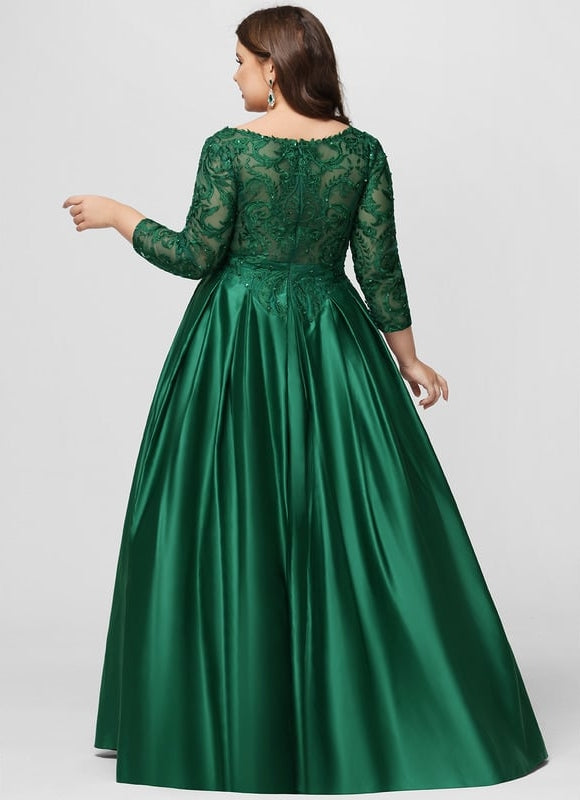 Robe De Bal Manche Longue - gallery 7
