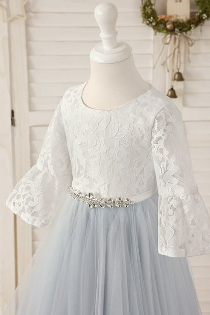 Robe Cérémonie Fille Manche Longue - gallery 4