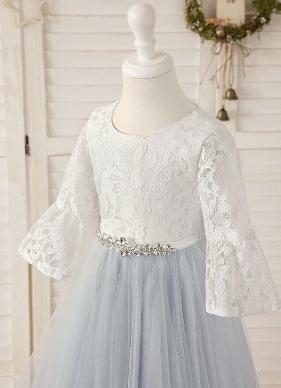 Robe Cérémonie Fille Manche Longue - gallery 4