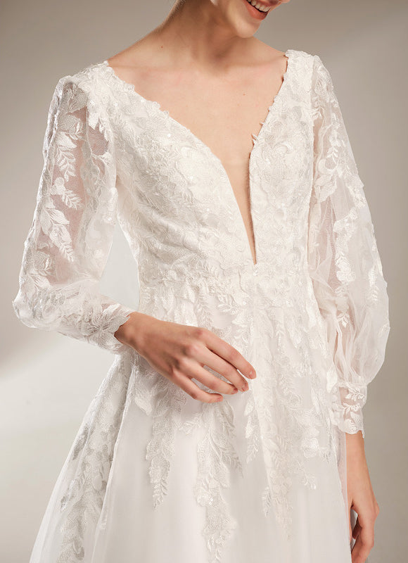 Robe Bustier Manche Longue - gallery 6