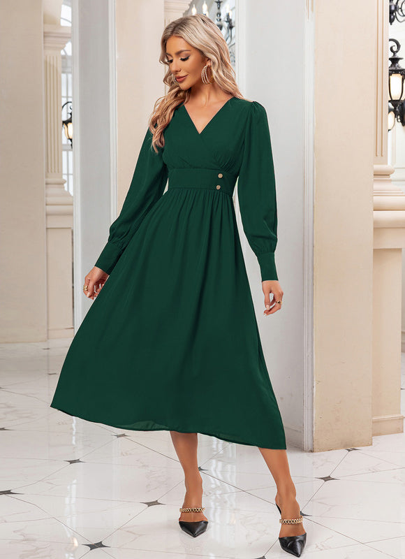 Robe Manche Longue Mi Longue - gallery 6