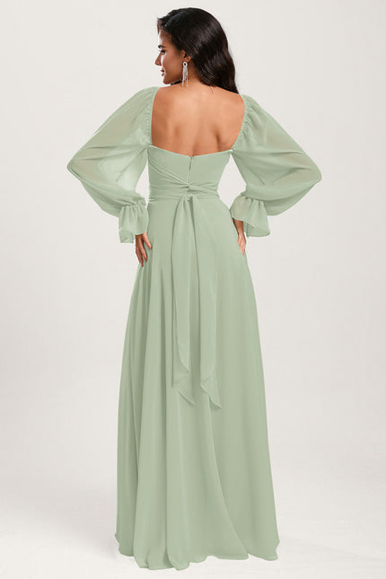Robe Longue Manche Longue Bohème - gallery 5