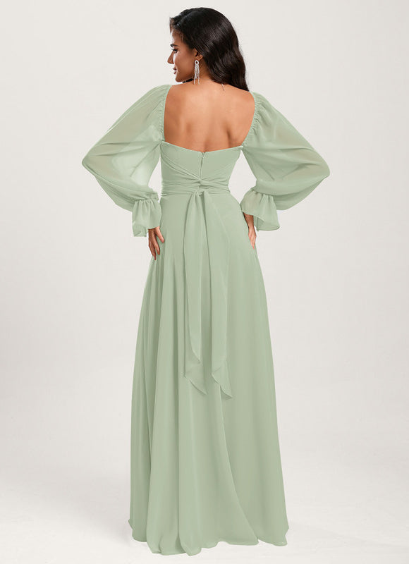 Robe Longue Manche Longue Bohème - gallery 5