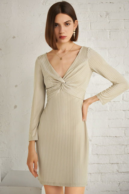 Robe Manche Longue Cache Coeur