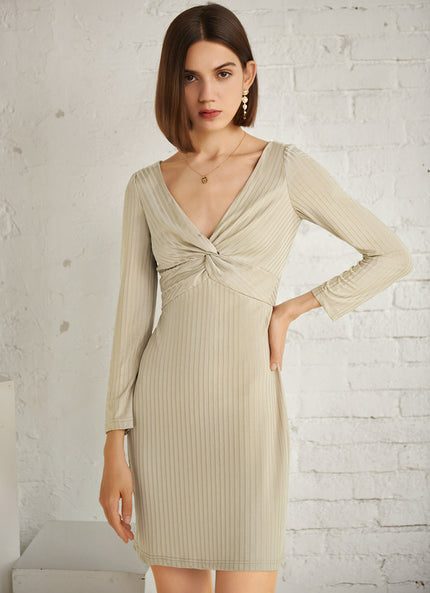 Robe Manche Longue Cache Coeur
