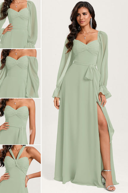 Robe Longue Manche Longue Bohème