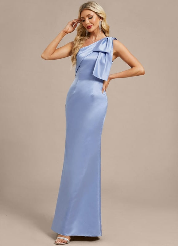Robe Asymétrique Manche Longue - gallery 3
