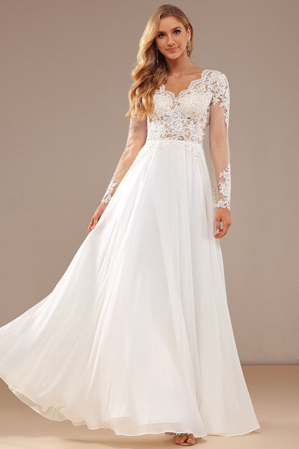 Robe Mariee Boheme Manche Longue - gallery 3