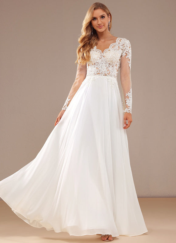 Robe Mariee Boheme Manche Longue - gallery 3