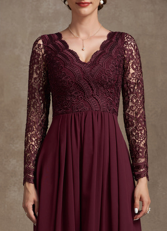 Robe Longue Avec Petite Manche - gallery 1