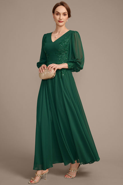 Robe Manche Longue Invitée Mariage - gallery 3