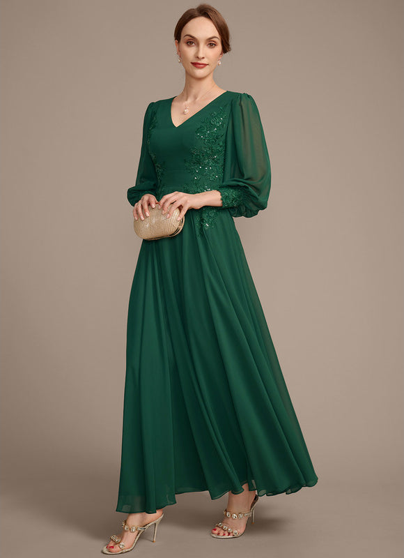 Robe Manche Longue Invitée Mariage - gallery 3