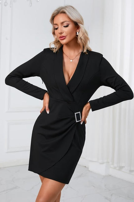 Robe Courte Longue Manche - gallery 5