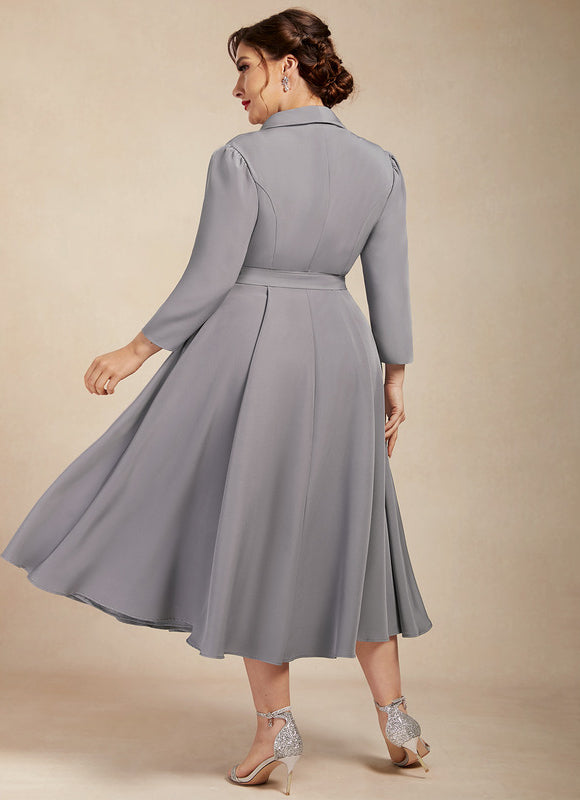 Robe Droite Manche Longue - gallery 8