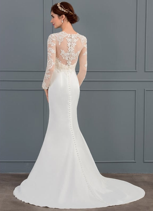 Robe Manche Longue Sérénité Envoûtante - gallery 4