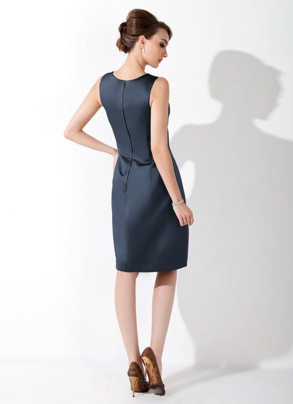 Robe Manche Longue Chic Satiné - gallery 5