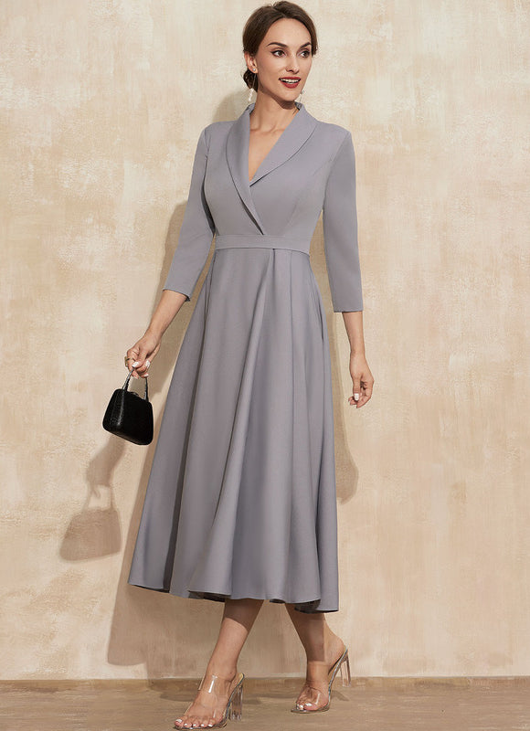 Robe Droite Manche Longue - gallery 5