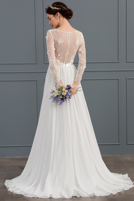 Robe Manche Longue Élégance Florale - gallery 4
