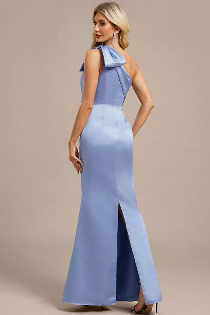 Robe Asymétrique Manche Longue - gallery 6