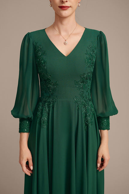 Robe Manche Longue Invitée Mariage - gallery 6