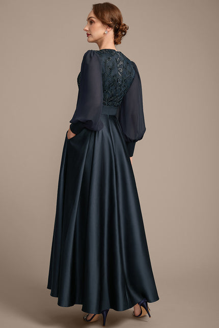 Robe Longue Manche Papillon - gallery 6