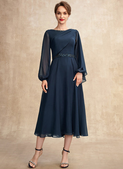 Robe Manche Longue Fluide Nuit