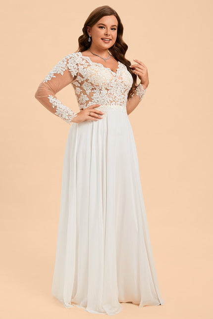 Robe Mariee Boheme Manche Longue - gallery 9