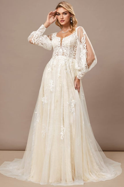 Robe Manche Longue Bohème Élégante - gallery 2