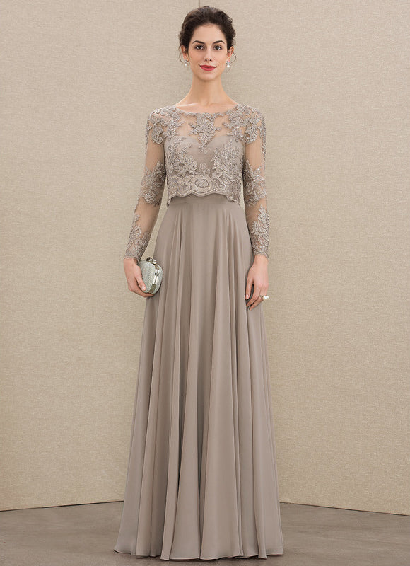 Robe De Soirée Longue Manche Longue Paillette - gallery 1