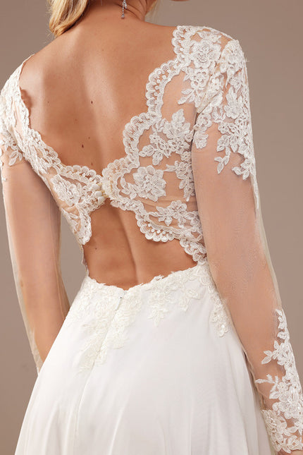 Robe Mariee Boheme Manche Longue - gallery 6