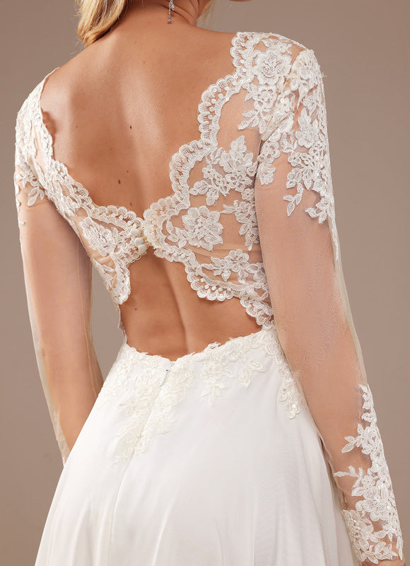 Robe Mariee Boheme Manche Longue - gallery 6