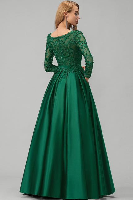 Robe De Bal Manche Longue - gallery 3