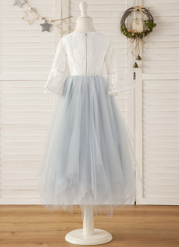 Robe Cérémonie Fille Manche Longue - gallery 1