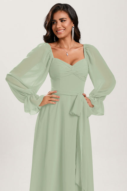 Robe Longue Manche Longue Bohème - gallery 3