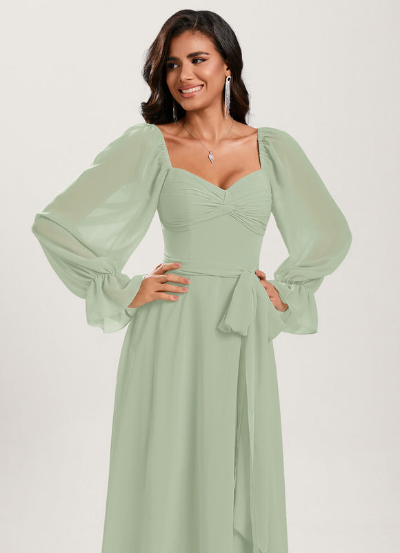 Robe Longue Manche Longue Bohème - gallery 3