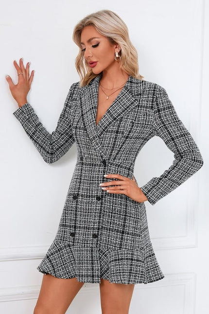 Robe Courte Longue Manche - gallery 4