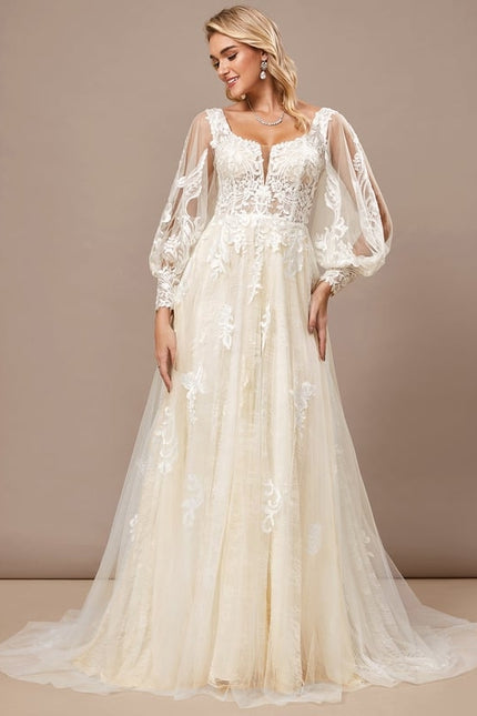 Robe Manche Longue Bohème Élégante - gallery 3