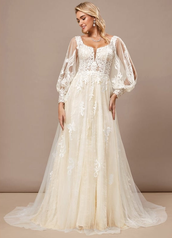 Robe Manche Longue Bohème Élégante - gallery 3