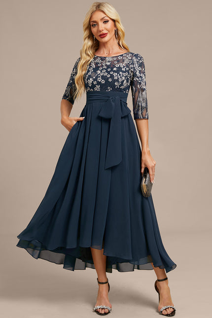 Robe Manche Longue Fluide Élégante