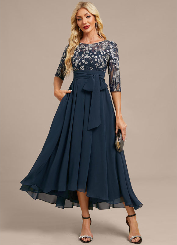 Robe Manche Longue Fluide Élégante