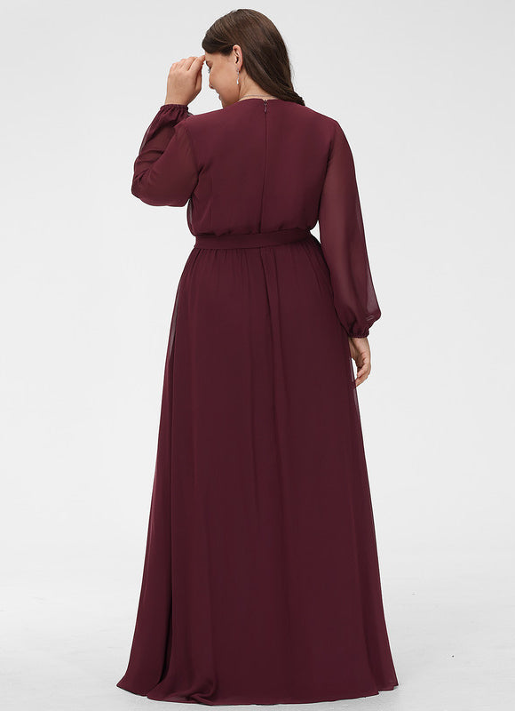 Robe Manche Longue Élégance Aérienne - gallery 8