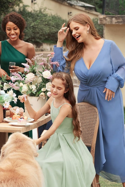 Robe De Cocktail Manche Longue - gallery 2